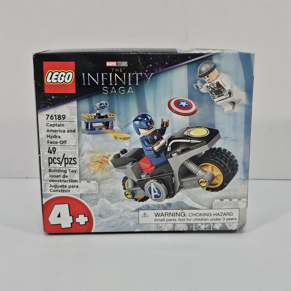 LEGO Marvel Infinity Saga 76189 Captain America & Hydra Face-Off Sealed Retired